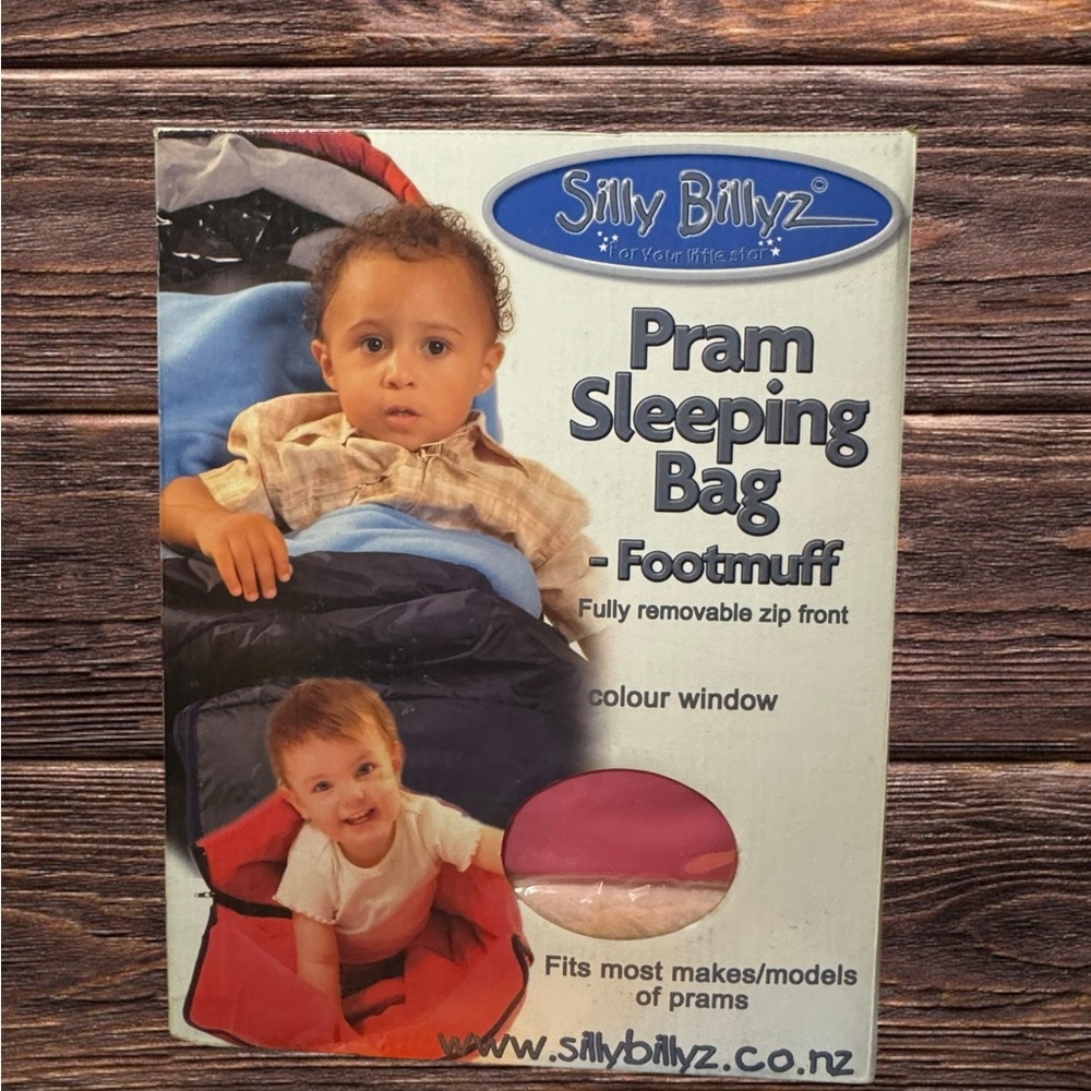 Silly Billyz Pink Pram Sleeping Bag - Footmuff